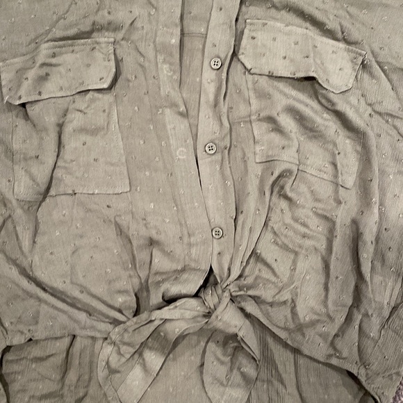 Shop impressions army green top - Picture 2 of 4